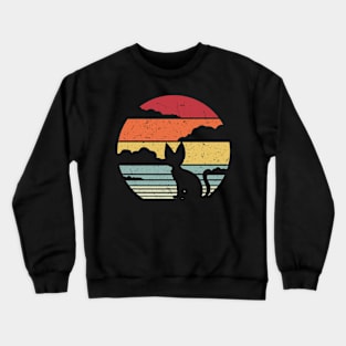 Cat Retro Crewneck Sweatshirt